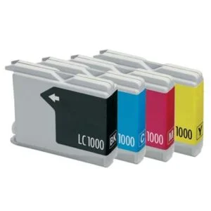 Brother LC-1000 inktcartridges voordeelset (4 stuks) - Huismerk