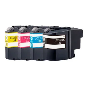 Brother LC-22U inktcartridges voordeelset (4 stuks) - Huismerk