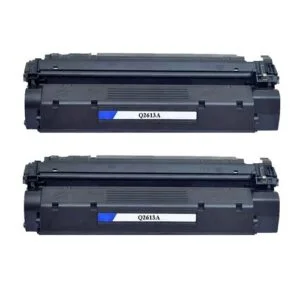 2x HP 13A (Q2613A) Toner zwart - Huismerk