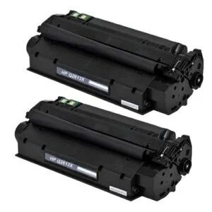 2x HP 13X (Q2613X) Toner zwart - Huismerk