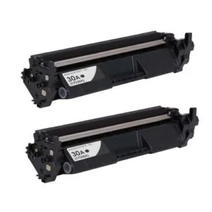 2x HP 30A (CF230A) Toner zwart - Huismerk