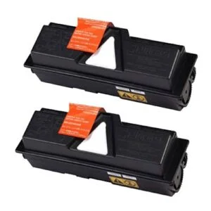 2x Kyocera TK-130 Toner zwart - Huismerk